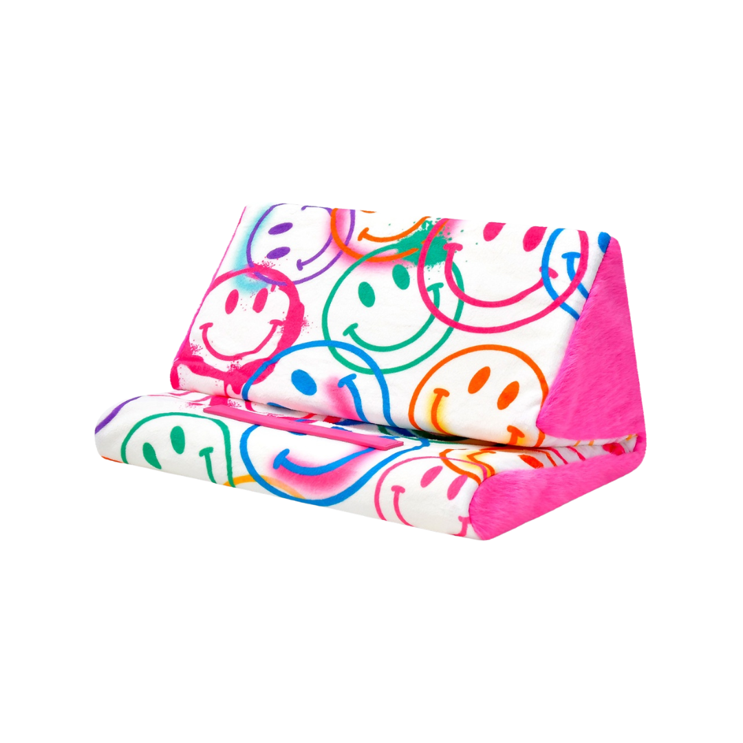 Smiles Everywhere Tablet Pillow
