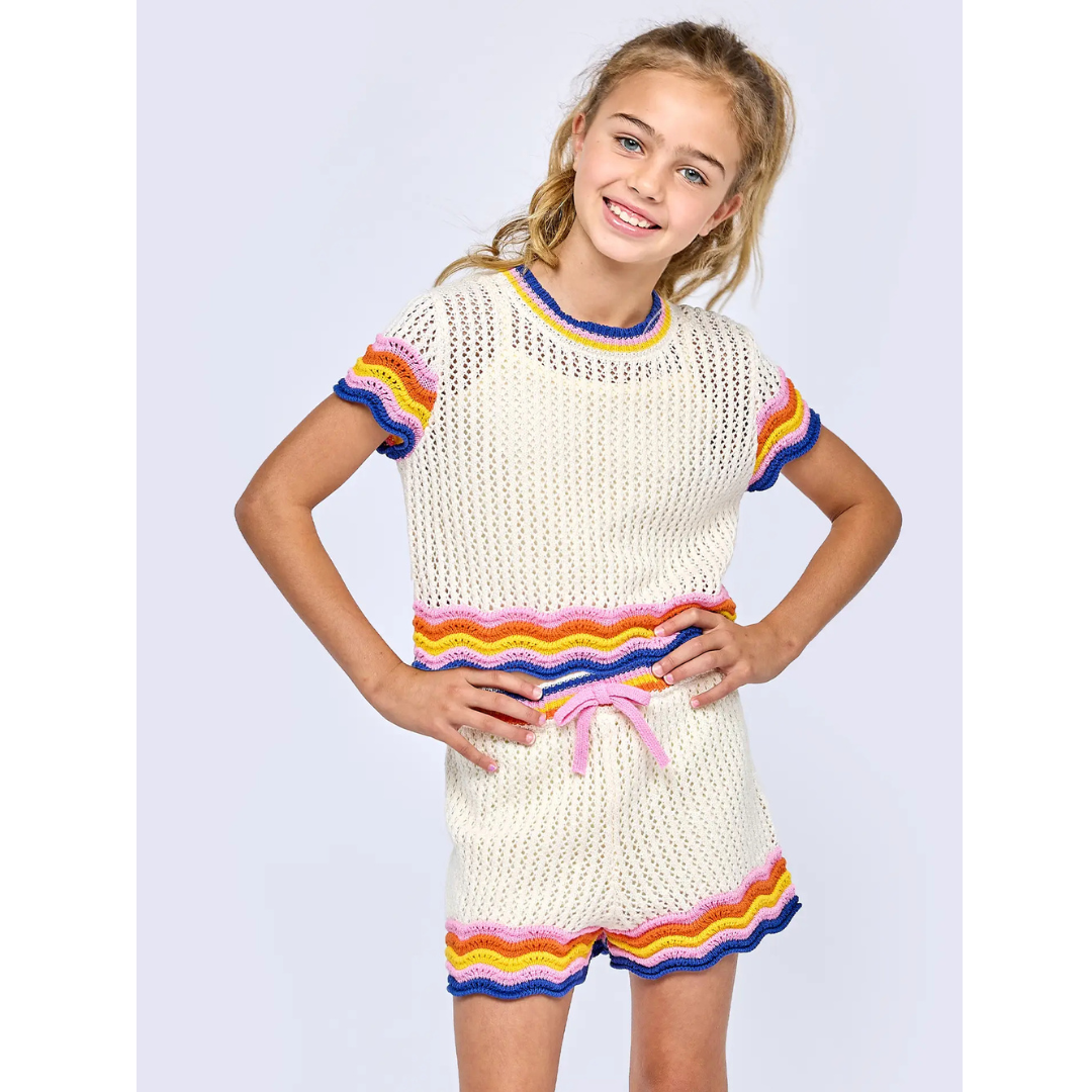 Scallop Hem Crochet Set