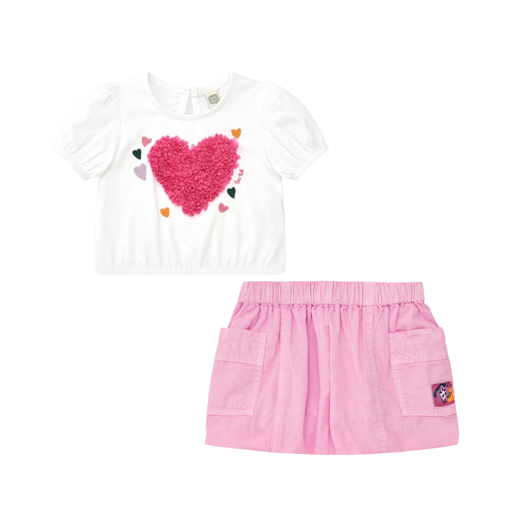 Say Cheese Skirt Set
