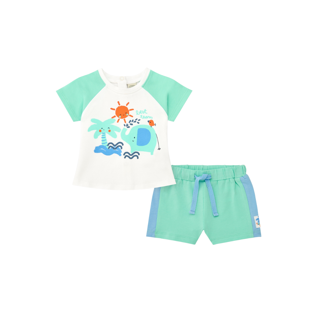 Tropical Elephant Baby Set