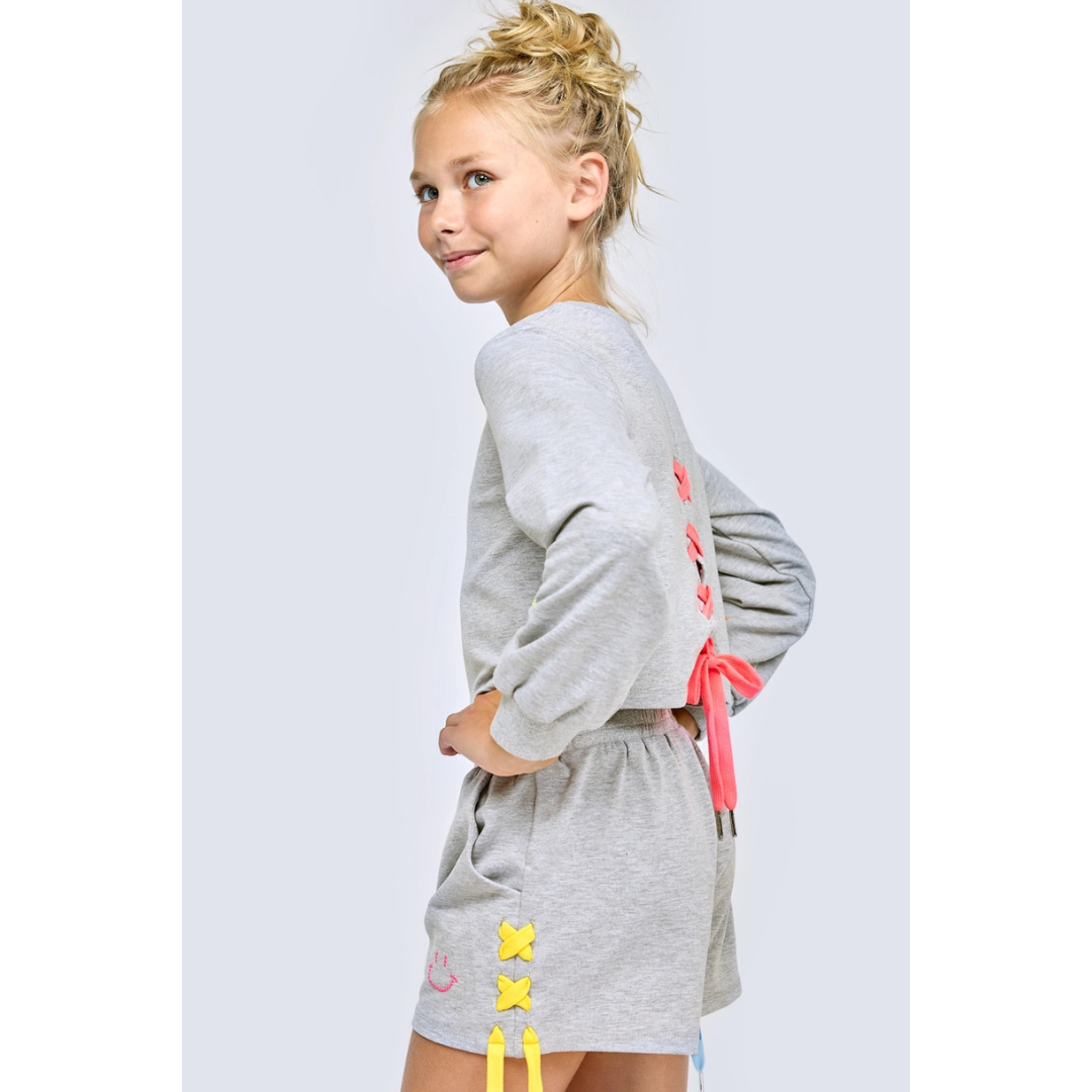 Smiley Studs Sweat Set