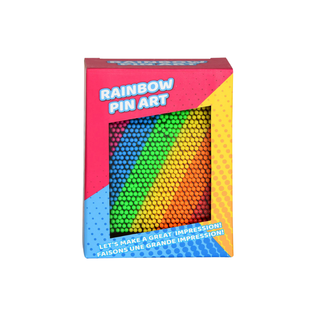 Rainbow Pin Art