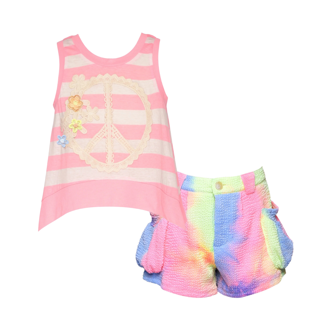 Peace + Tie Dye Set