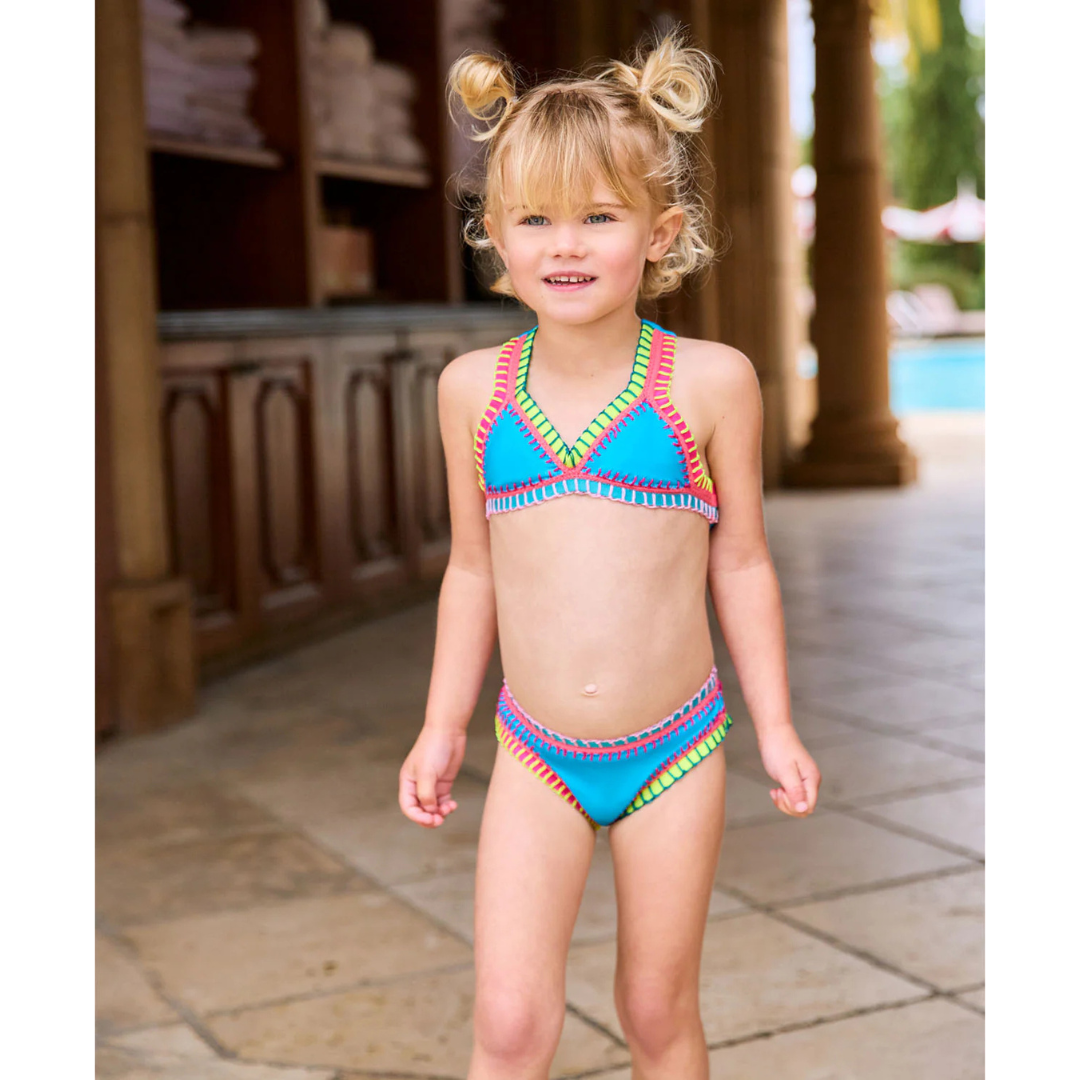 Turquoise Rainbow Bikini
