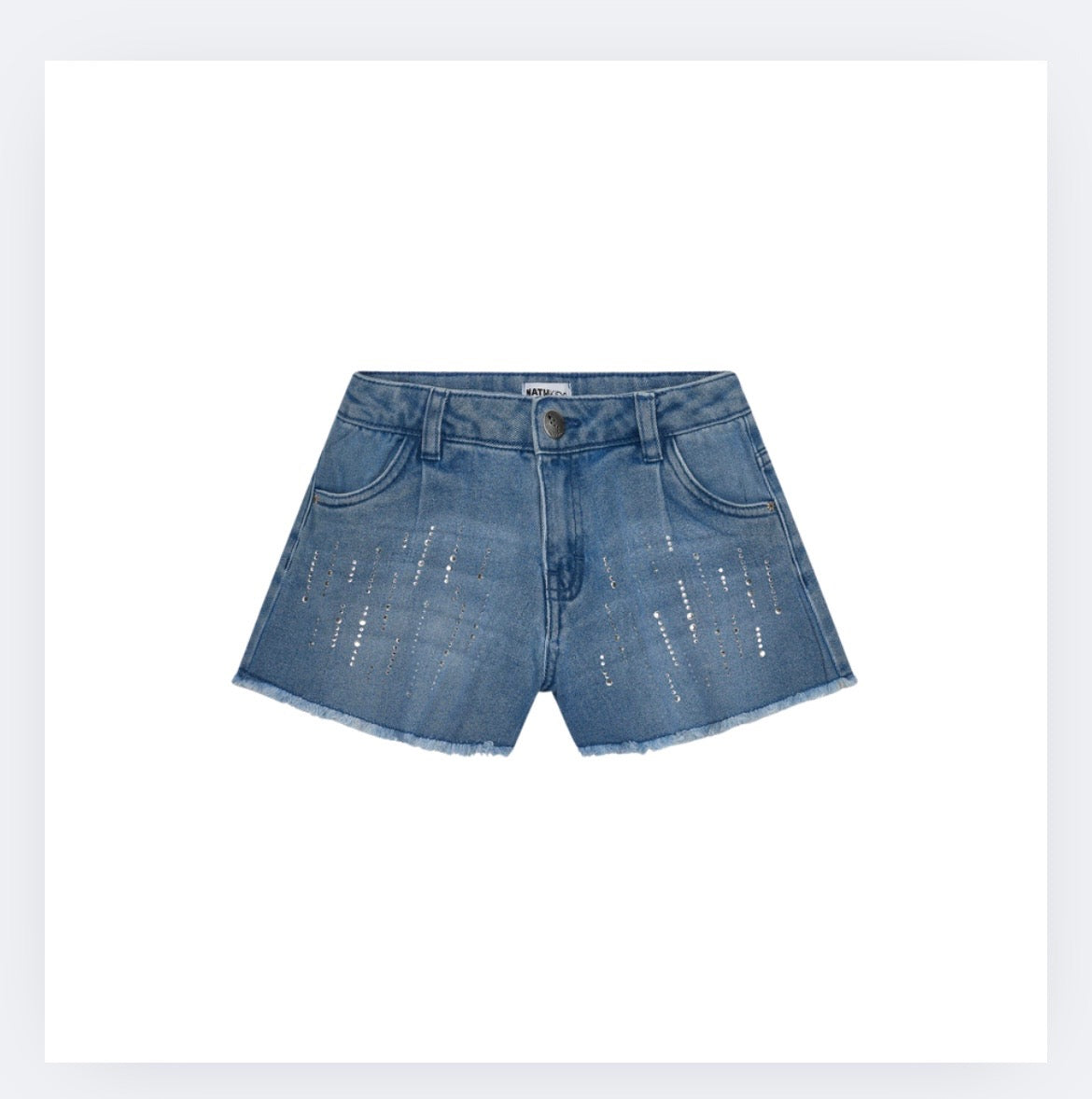 Silver Sorbet Denim Shorts