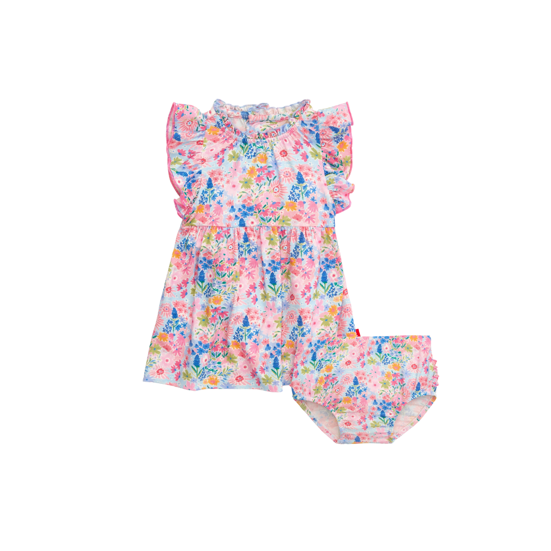 LILY MODAL DRESS+DIAPER COVER