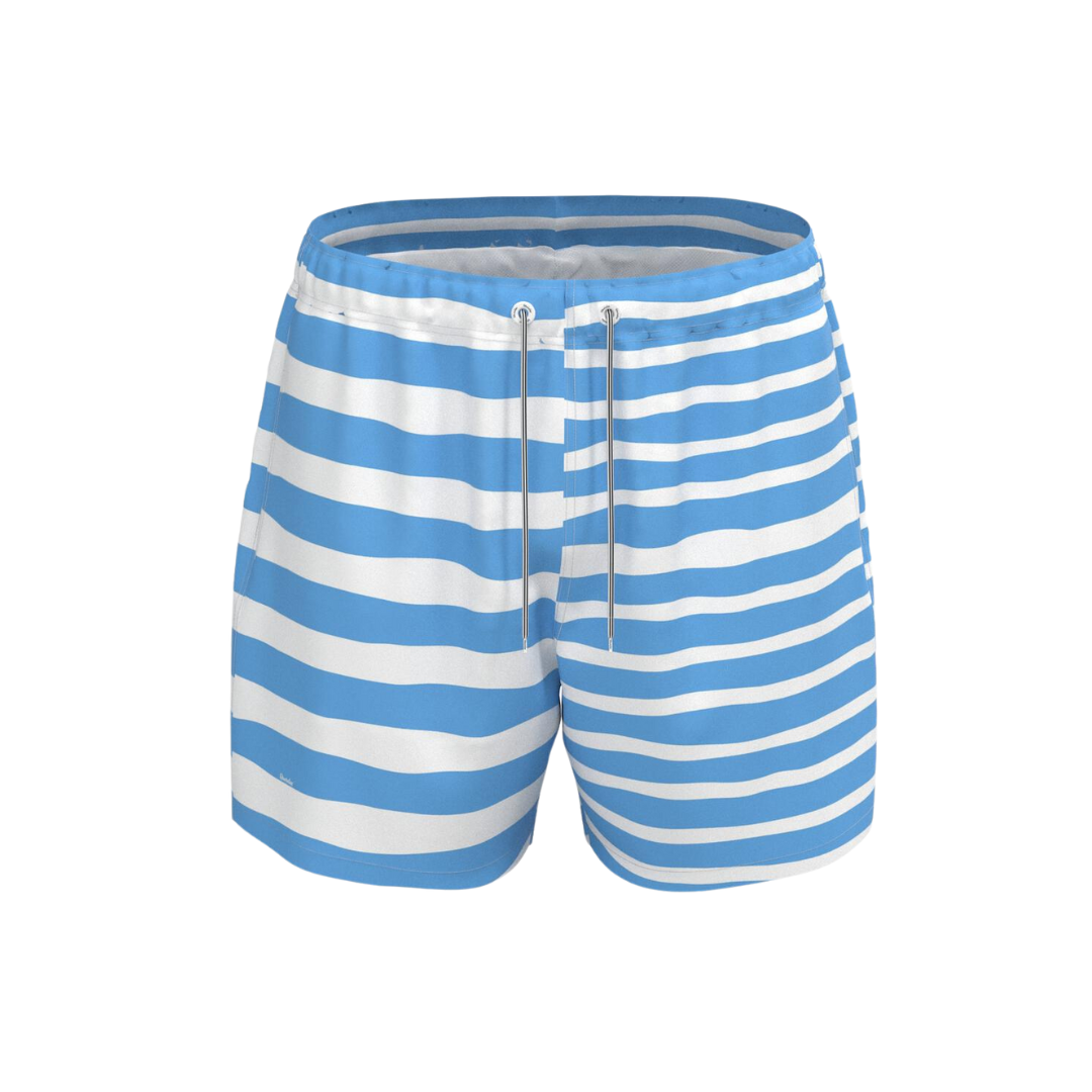 Double Stripes Swim Shorts