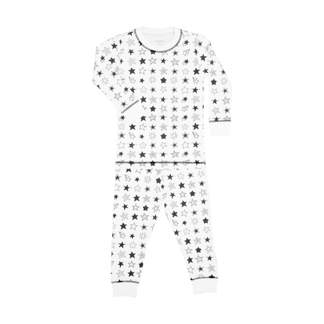 Black Stars Two Piece PJ