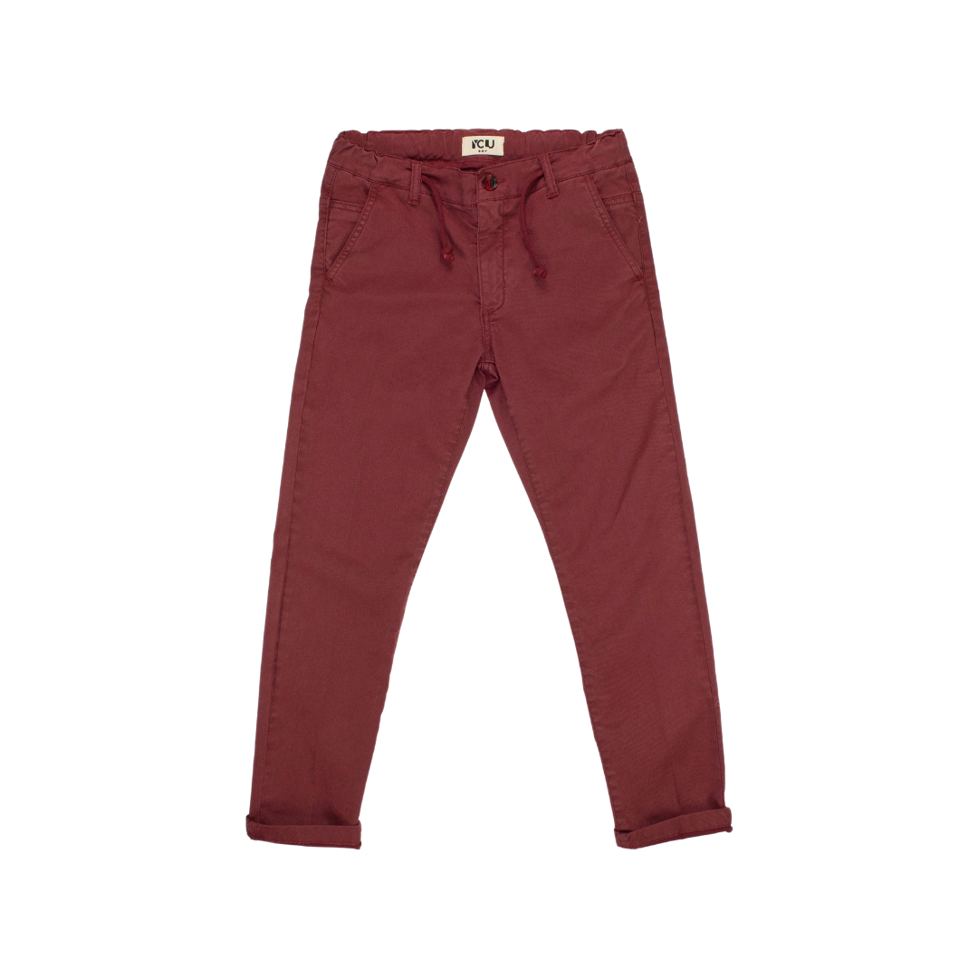 Bordeaux Drawstring Pants