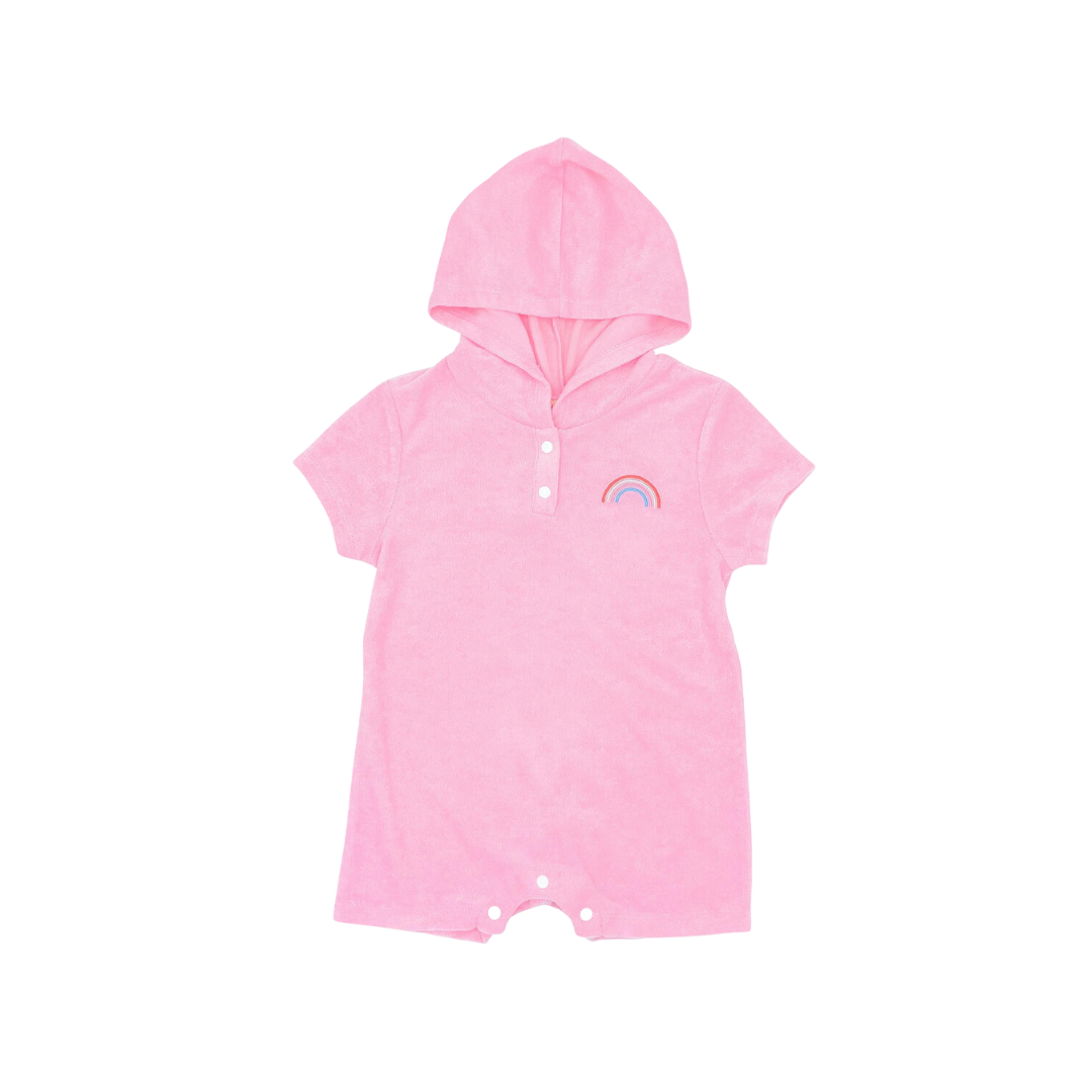 Finn Baby Romper - Pink