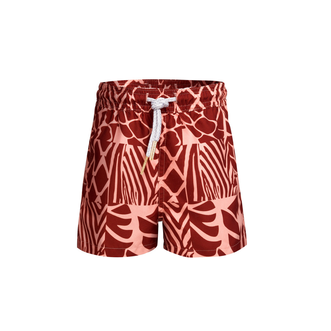 Red Haut Swim Trunks