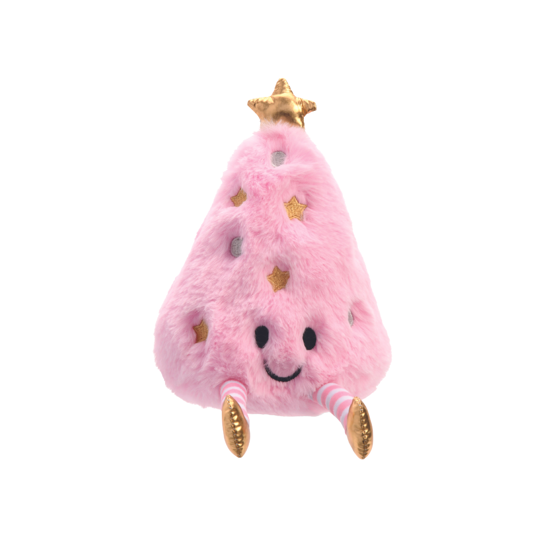Sparkly Pink Tree Plush