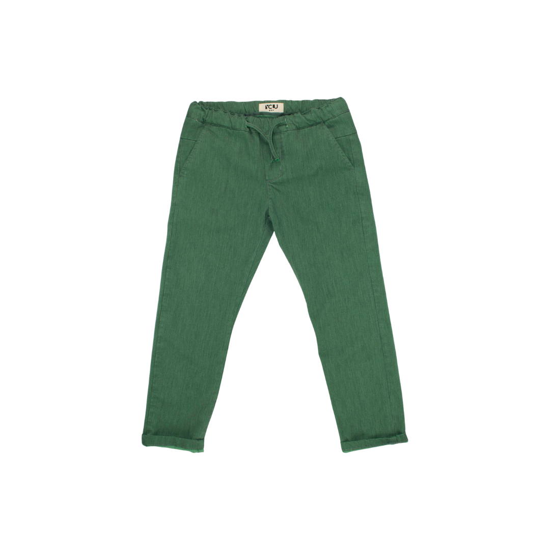 Army Green Drawstring Pants