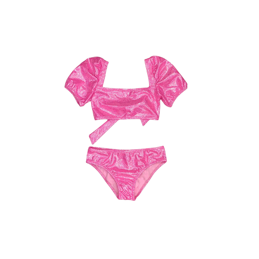 Daisy Neon Pink Bikini