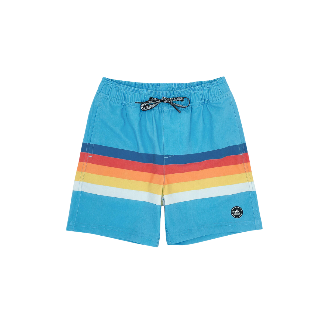 Blue Vintage Stripe Trunks