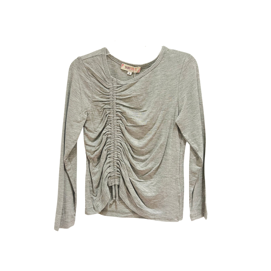 Assymetrical Rushed Top