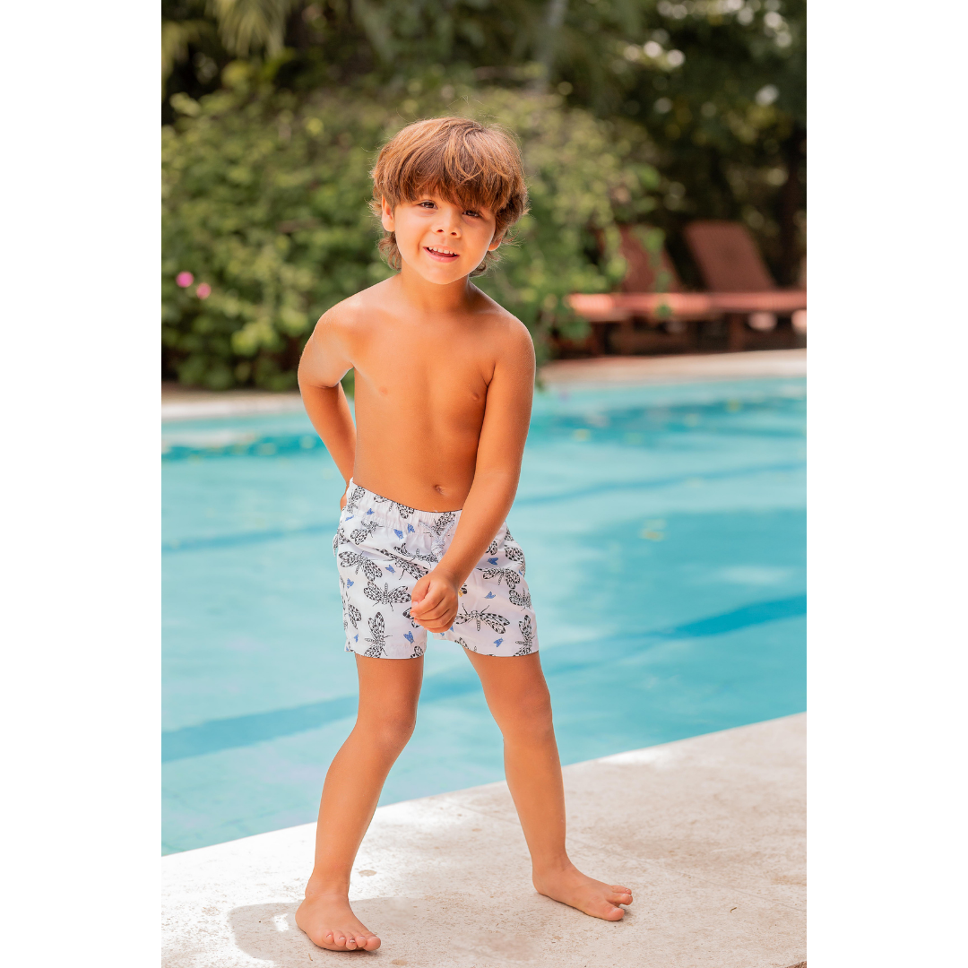 Butterfly Garden Swim Trunks