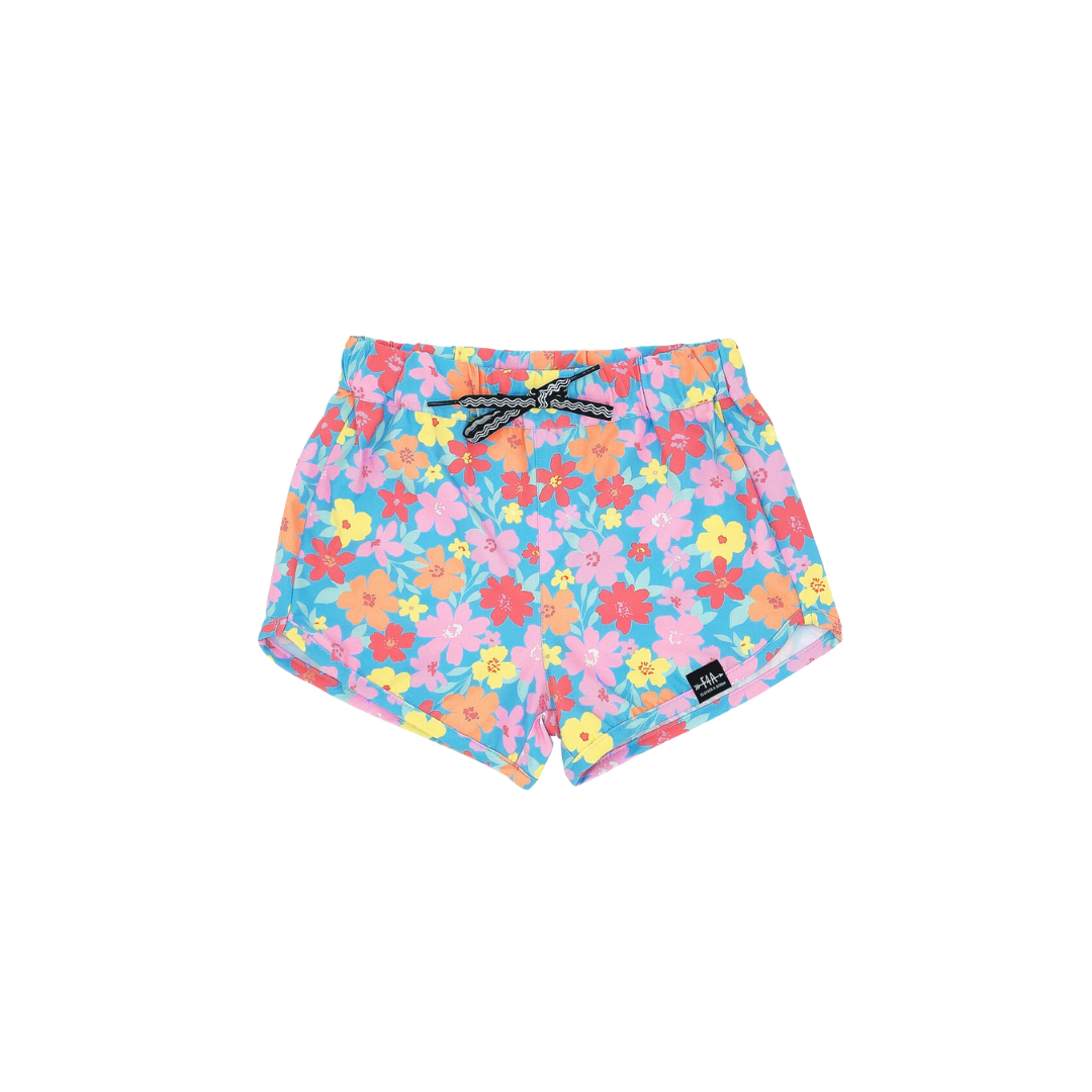 Springtime Floral Surf Short