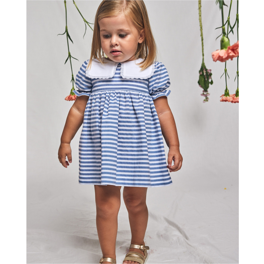 Azure Baby Collar Dress