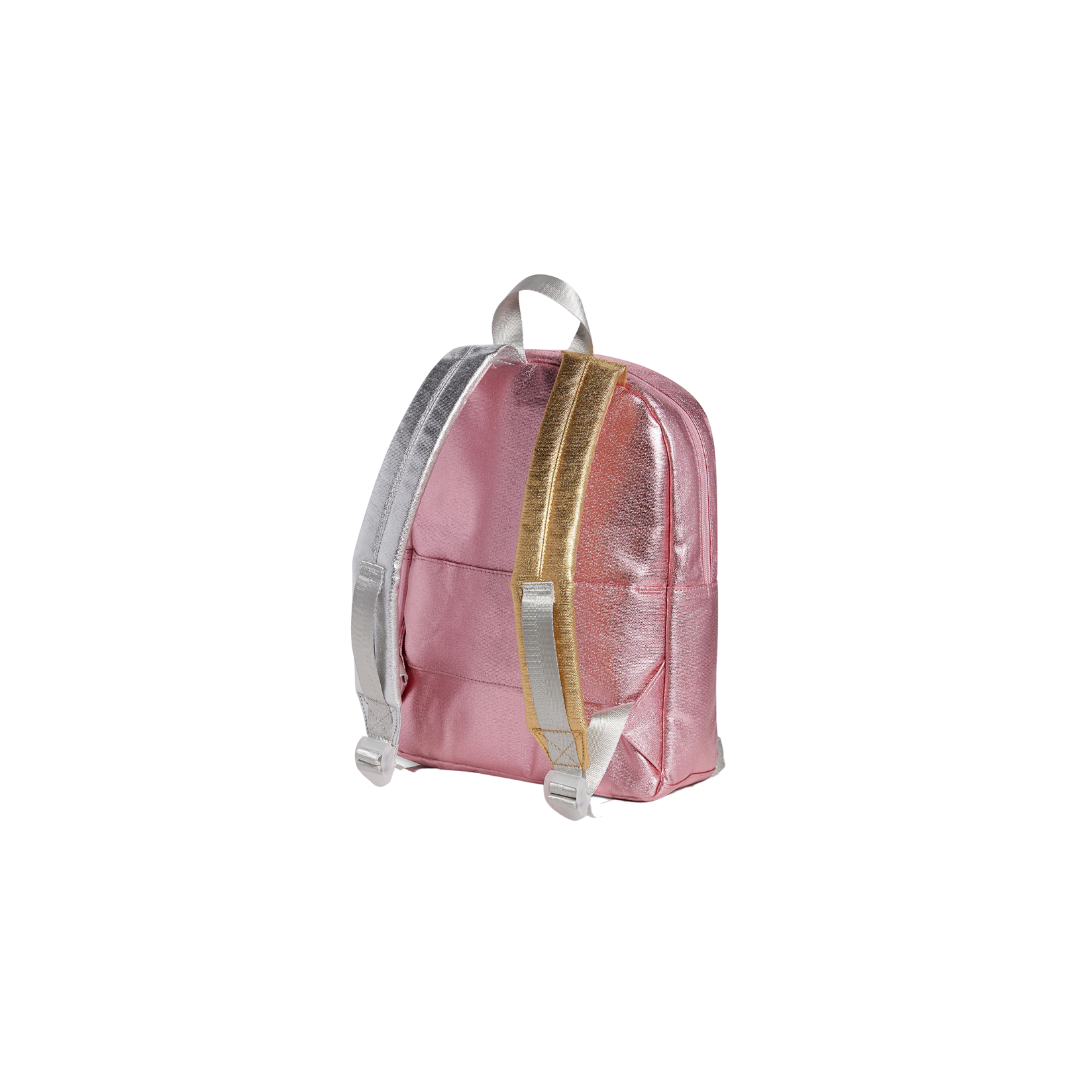 Kane Kids Mini Travel Backpack Pink/Silver