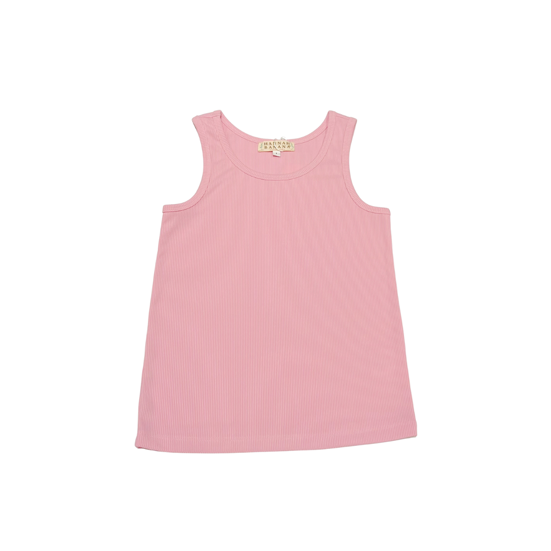 Ribbed Knit Basic Tank