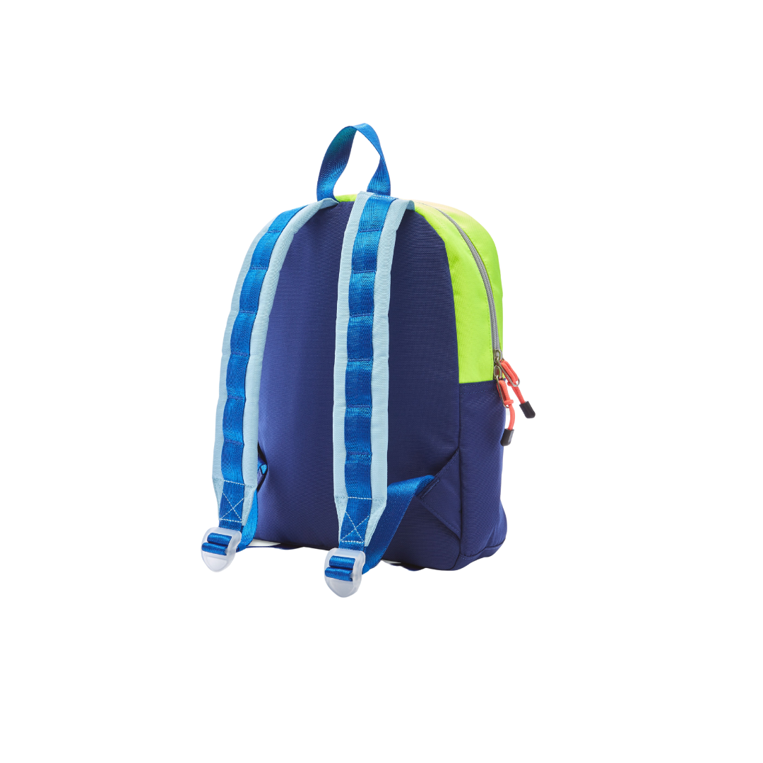 Kane Kids Mini Backpack Navy Neon