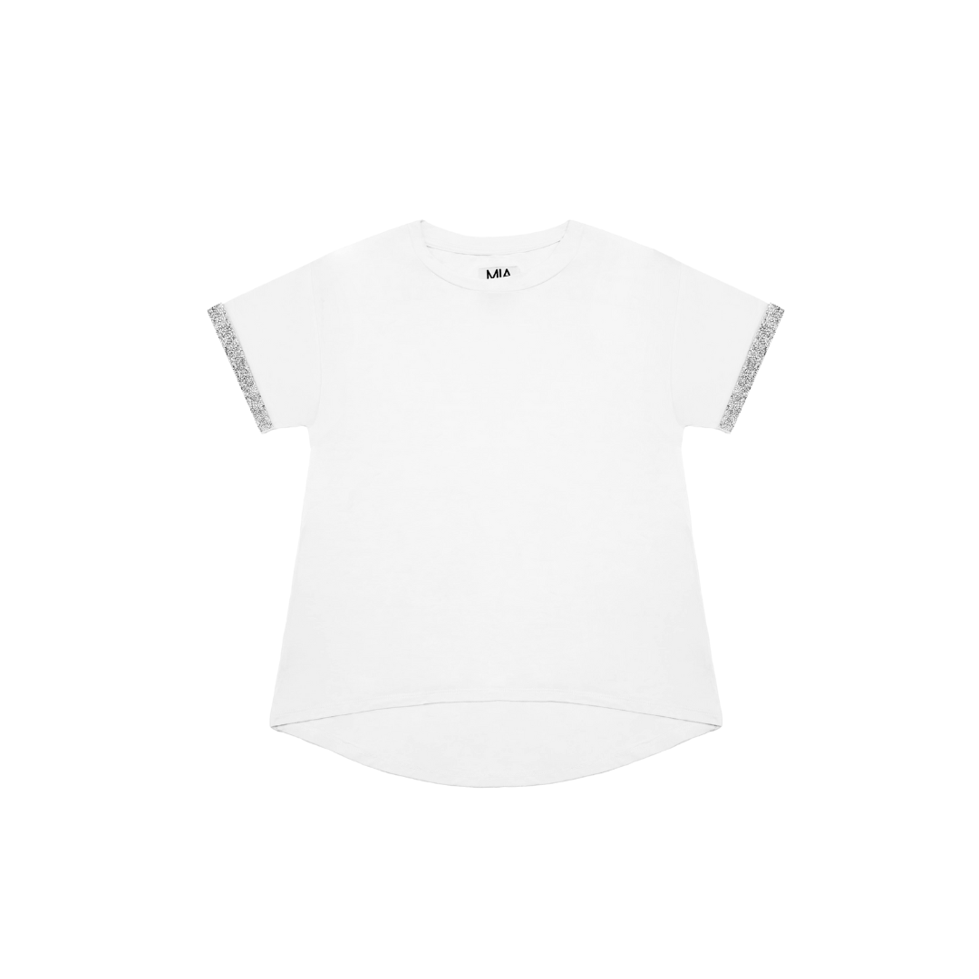White Luxe Tee